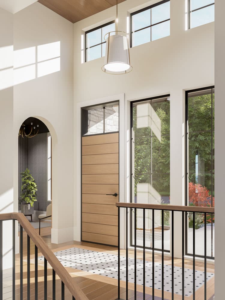 Plan 270112AF: 4-Bed Modern House Plan with Finished Walkout Basement - 3786 Sq Ft - Image #5 - Contemporary, Modern, Northwest, Ranch, Transitional