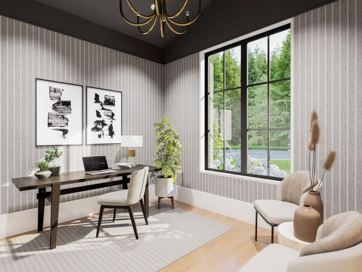 Plan 270112AF: 4-Bed Modern House Plan with Finished Walkout Basement - 3786 Sq Ft - Image #6 - Contemporary, Modern, Northwest, Ranch, Transitional