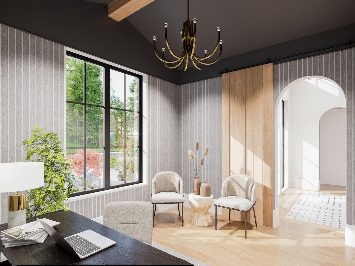 Plan 270112AF: 4-Bed Modern House Plan with Finished Walkout Basement - 3786 Sq Ft - Image #7 - Contemporary, Modern, Northwest, Ranch, Transitional