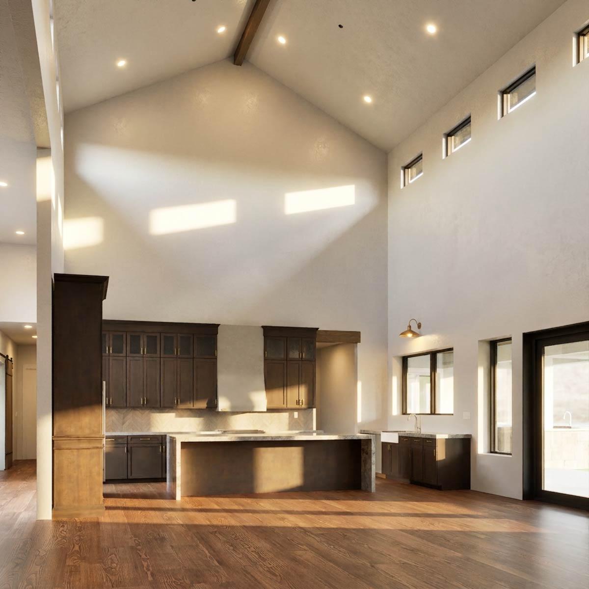 Plan 307729RAD: 5-Bed Texas Hill Country House Plan with Media and Game Room - 5000 Sq Ft - Image #15 - Hill Country, Transitional