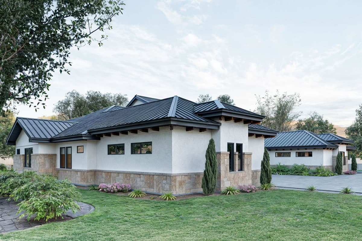 Plan 307729RAD: 5-Bed Texas Hill Country House Plan with Media and Game Room - 5000 Sq Ft - Image #5 - Hill Country, Transitional