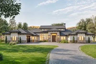 5-Bed Texas Hill Country House Plan with Media and Game Room - 5000 Sq Ft