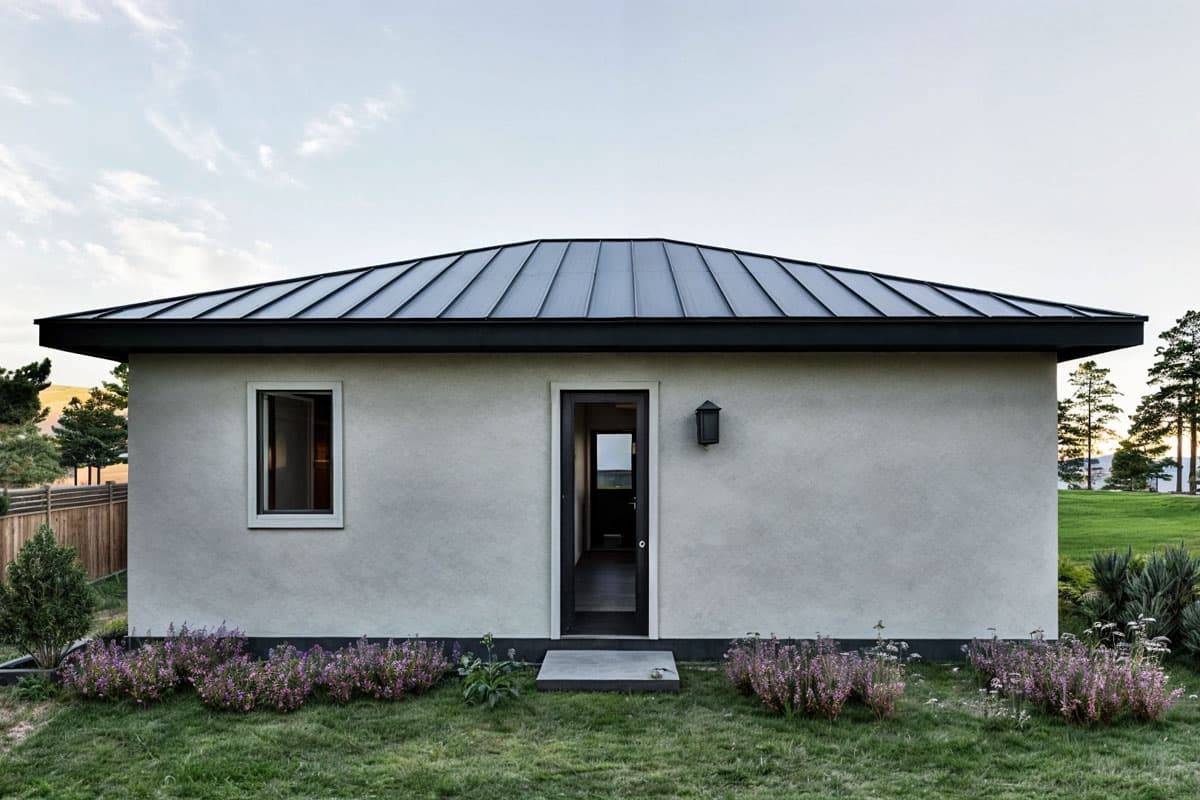 Plan 307730RAD: 1-Bed Transitional Hill County ADU with Open Concept Living Area - 720 Sq Ft - Image #5 - Craftsman, Hill Country, Transitional