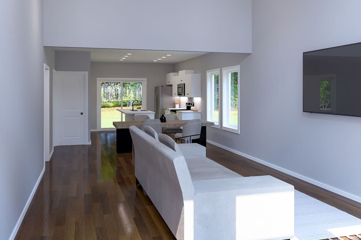 Plan 52391WM: Two-Story Contemporary House Plan with 3 or 4 Beds- 1746 Sq Ft - Image #10 - Contemporary