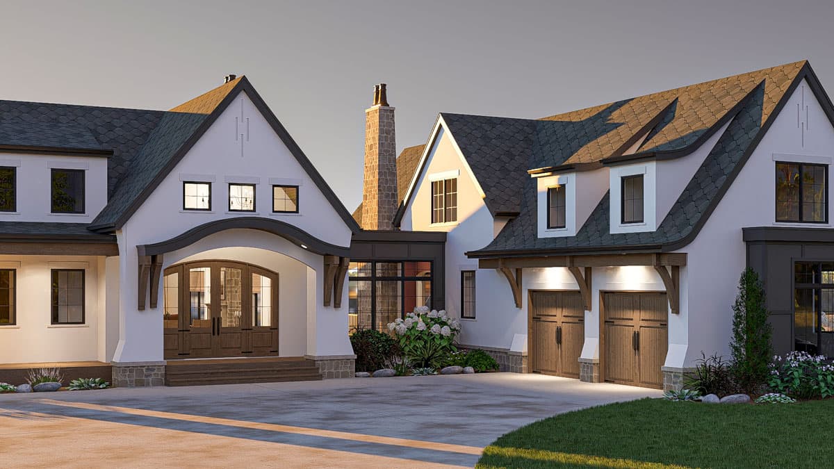 Plan 623462DJ: European-Style Lake House Plan with Optionally Finished Lower Level - 2494 Sq Ft - Image #11 - European, Transitional