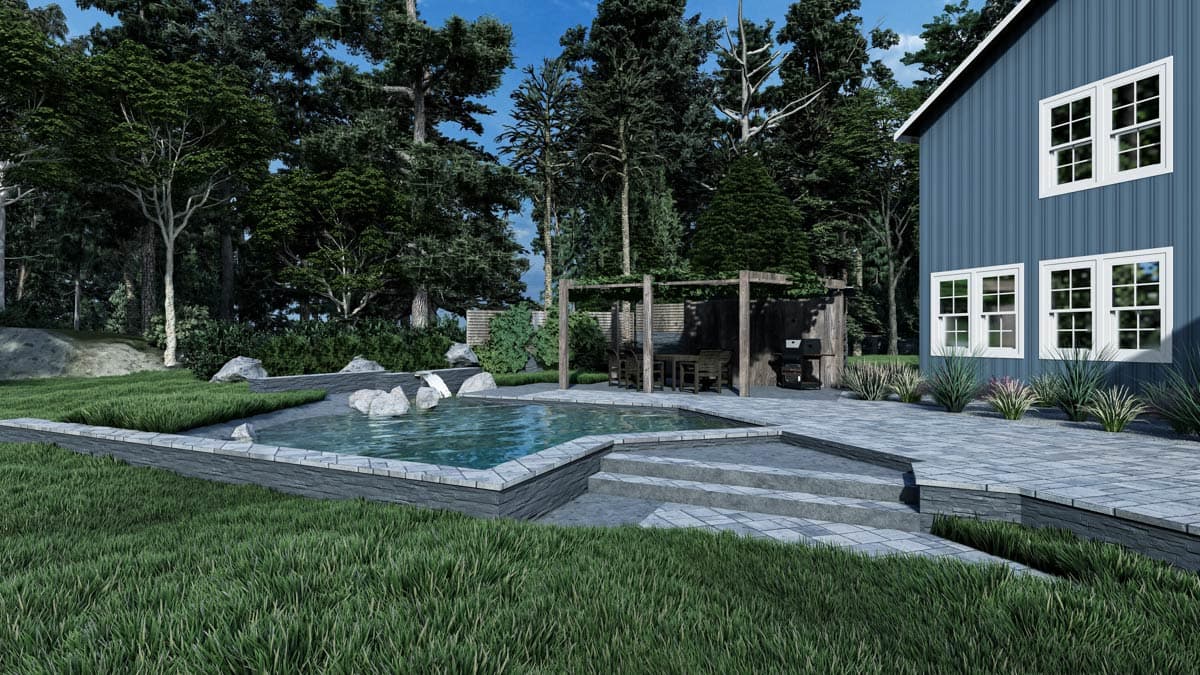 Plan 400025FTY: 3-Bed Barndominium House Plan with Oversized Garage - 2882 Sq Ft - Image #8 - Barndominium, Country