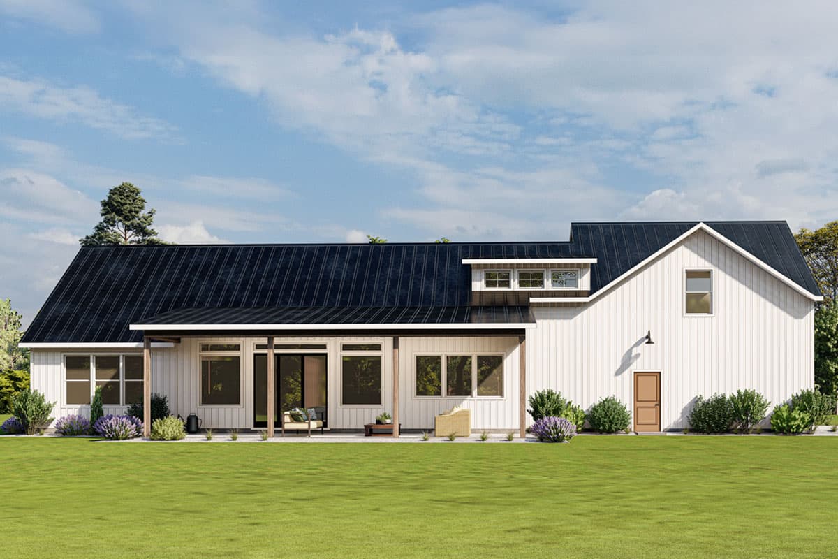 Plan 400027FTY: Two-Story Barndominium House Plan with Vaulted Great Room - 2730 Sq Ft - Image #5 - Barndominium, Country