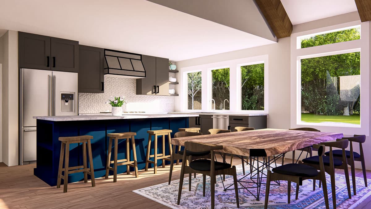 Plan 400027FTY: Two-Story Barndominium House Plan with Vaulted Great Room - 2730 Sq Ft - Image #11 - Barndominium, Country