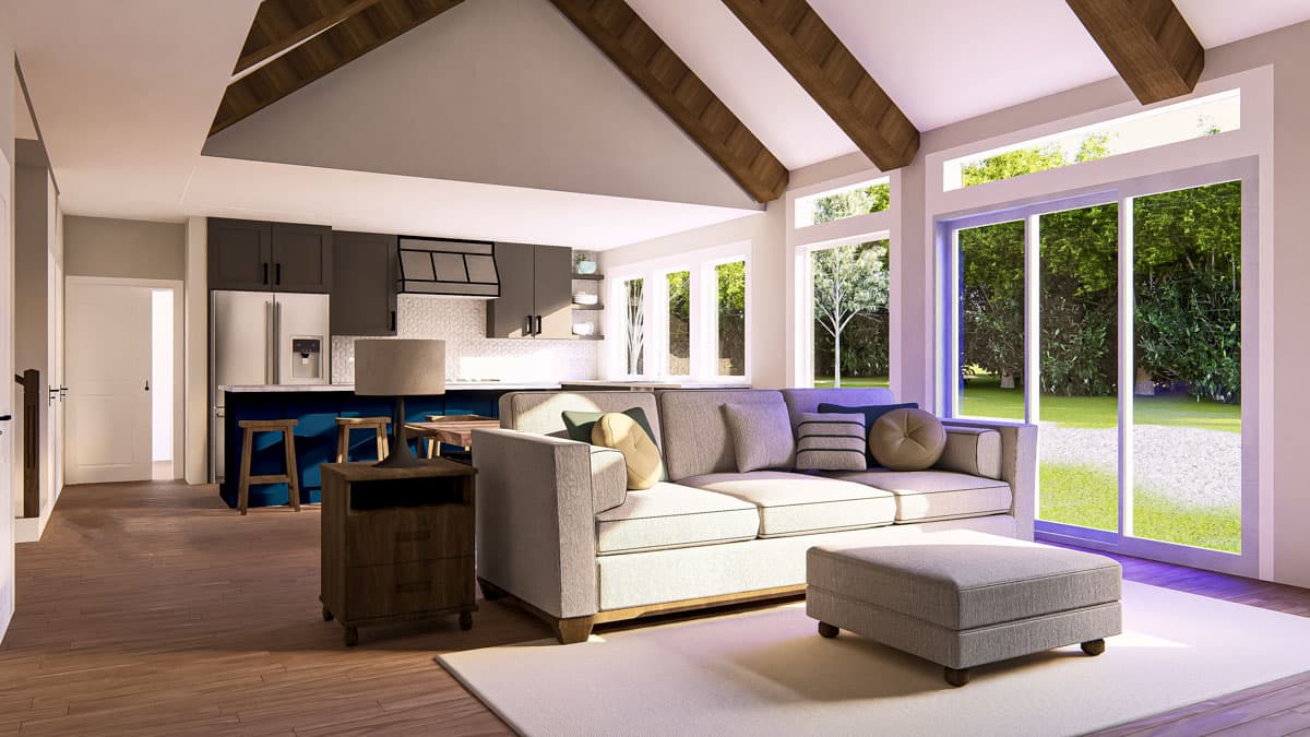 Plan 400027FTY: Two-Story Barndominium House Plan with Vaulted Great Room - 2730 Sq Ft - Image #12 - Barndominium, Country