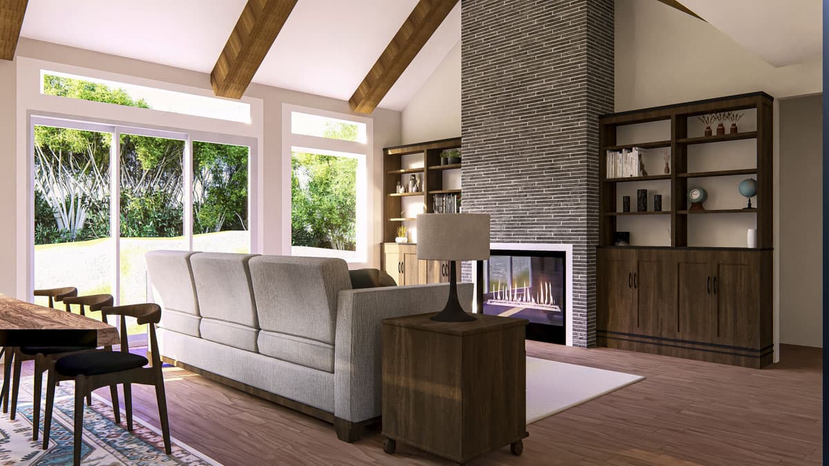 Plan 400027FTY: Two-Story Barndominium House Plan with Vaulted Great Room - 2730 Sq Ft - Image #10 - Barndominium, Country