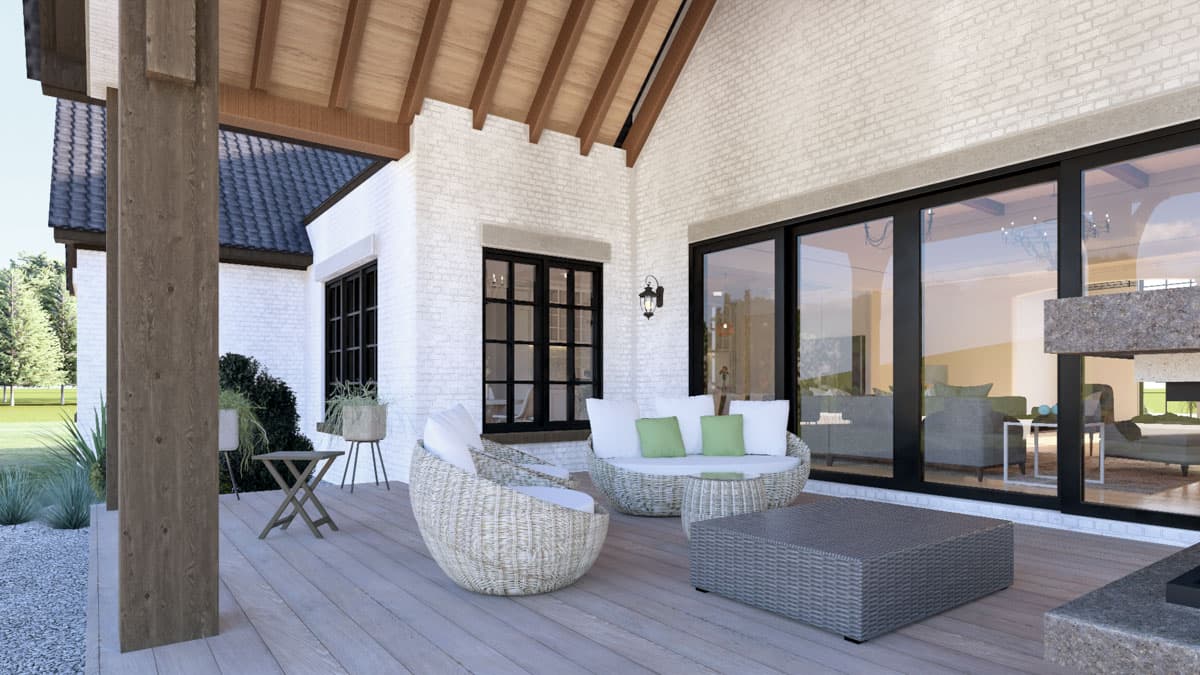 Plan 70908MK: Two-Story European House Plan with Hearth Room - 3755 Sq Ft - Image #15 - European, Traditional