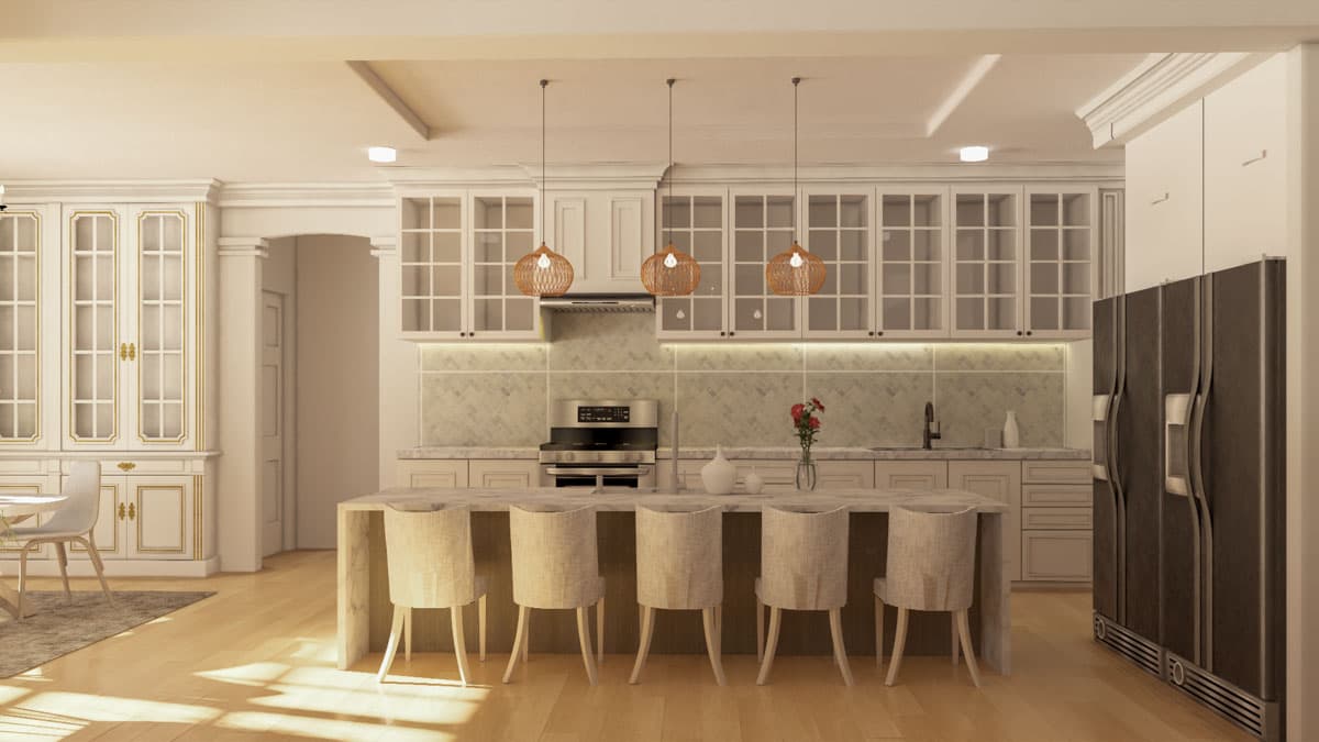 Plan 70908MK: Two-Story European House Plan with Hearth Room - 3755 Sq Ft - Image #13 - European, Traditional