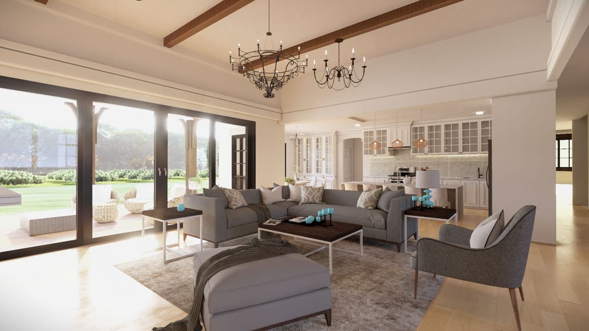 Plan 70908MK: Two-Story European House Plan with Hearth Room - 3755 Sq Ft - Image #17 - European, Traditional