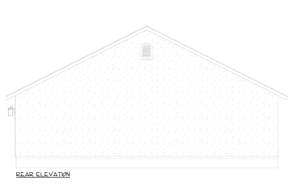 Plan 61572UT: 1700 Square Foot Detached Garage with RV Bay - Image #8 - Traditional
