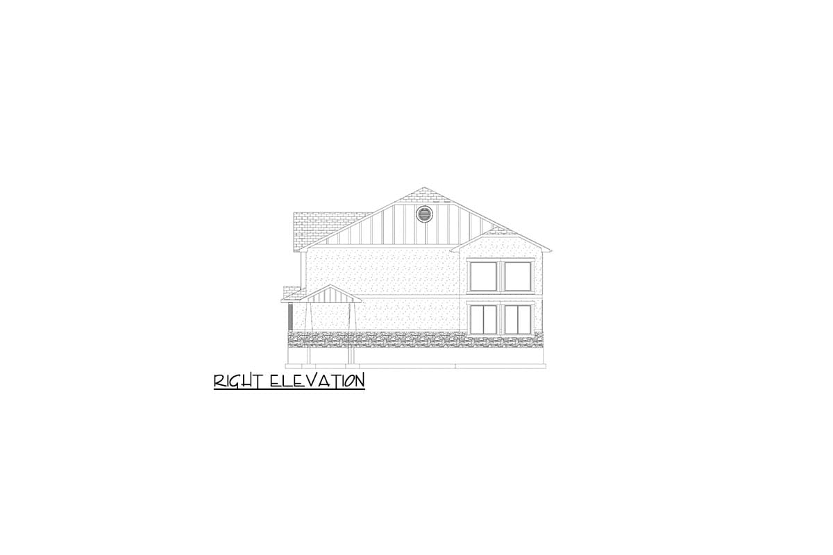 Plan 61575UT: Two-Story Five-Family House Plan with 3-Bedroom Units - 8642 Sq Ft  - Image #11 - Country, Traditional