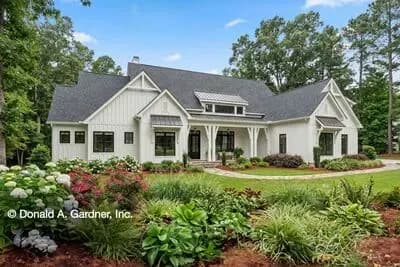4-Bedroom New American House Plan with Bonus Room - 3236 Sq Ft