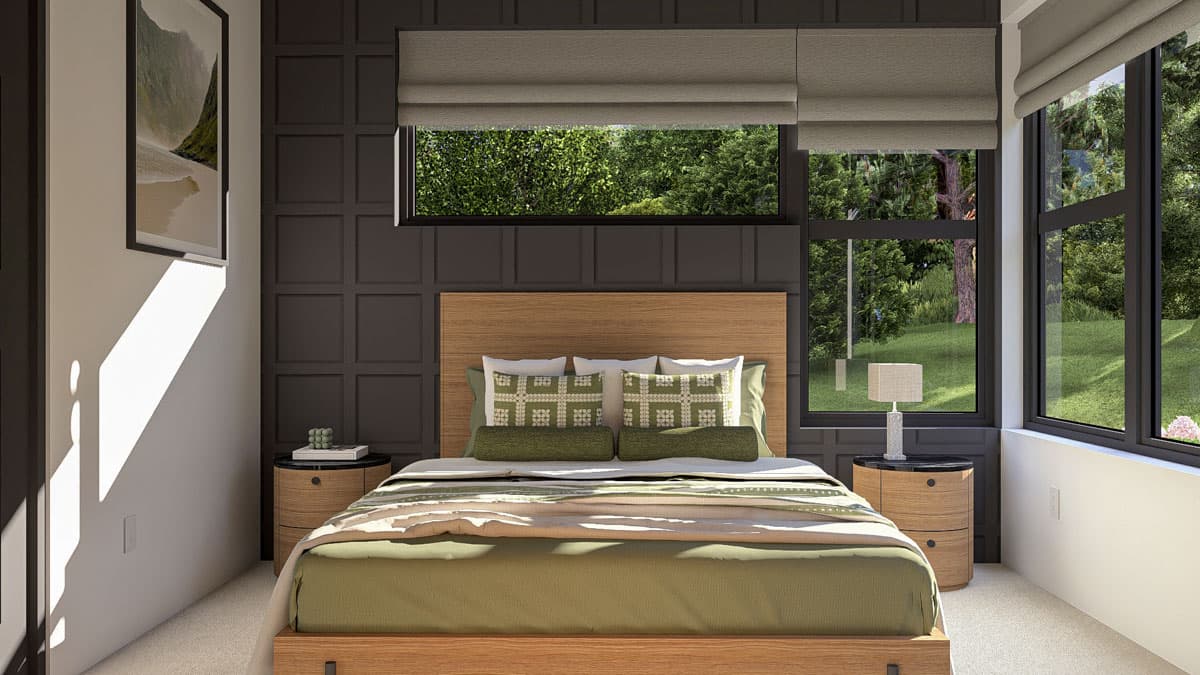 Plan 623468DJ: Contemporary ADU with 1 Bedroom - 373 Sq Ft - Image #8 - Contemporary
