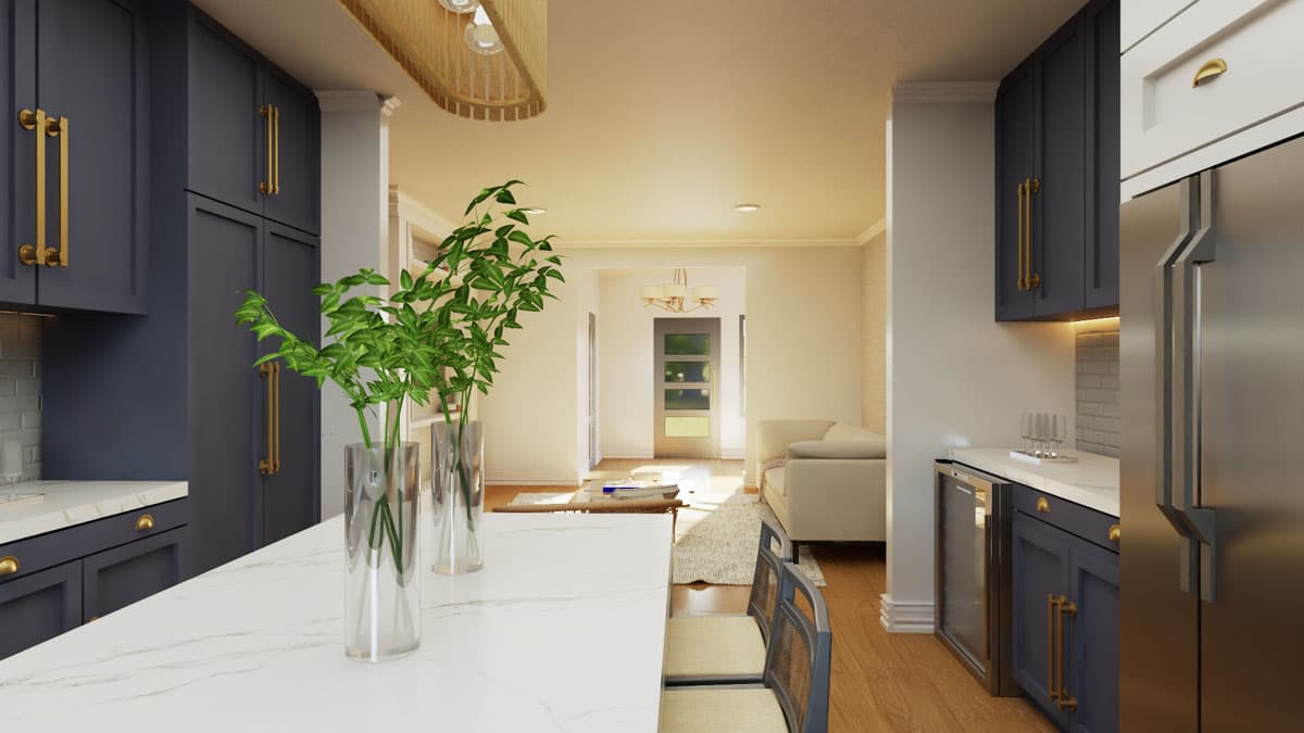 Plan 135318GRA: 3-Bed Single-Story Barndominium with Rec Room - 1984 Sq Ft - Image #9 - Barndominium, Country, Mountain