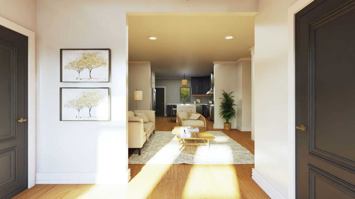 Plan 135318GRA: 3-Bed Single-Story Barndominium with Rec Room - 1984 Sq Ft - Image #5 - Barndominium, Country, Mountain