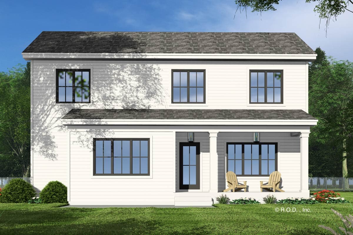 Plan 14898RK: 4-Bed Country Farmhouse Plan with Home Office - 2426 Sq Ft - Image #6 - Country, Farmhouse
