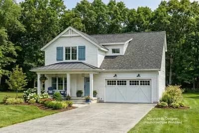 4-Bed Country Farmhouse Plan with Home Office - 2426 Sq Ft