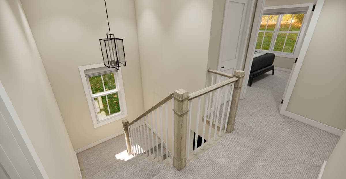 Plan 14899RK: Two-Story Traditional House Plan with 4-Bedrooms - 2426 Sq Ft - Image #24 - Country, Shingle, Traditional