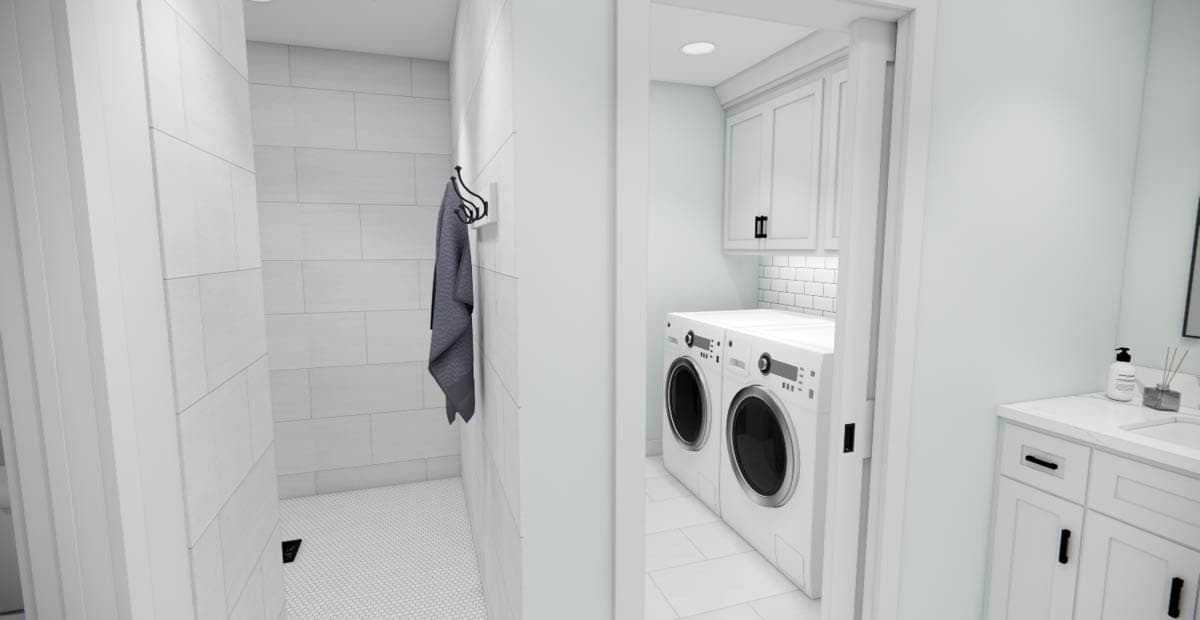 Plan 14899RK: Two-Story Traditional House Plan with 4-Bedrooms - 2426 Sq Ft - Image #45 - Country, Shingle, Traditional