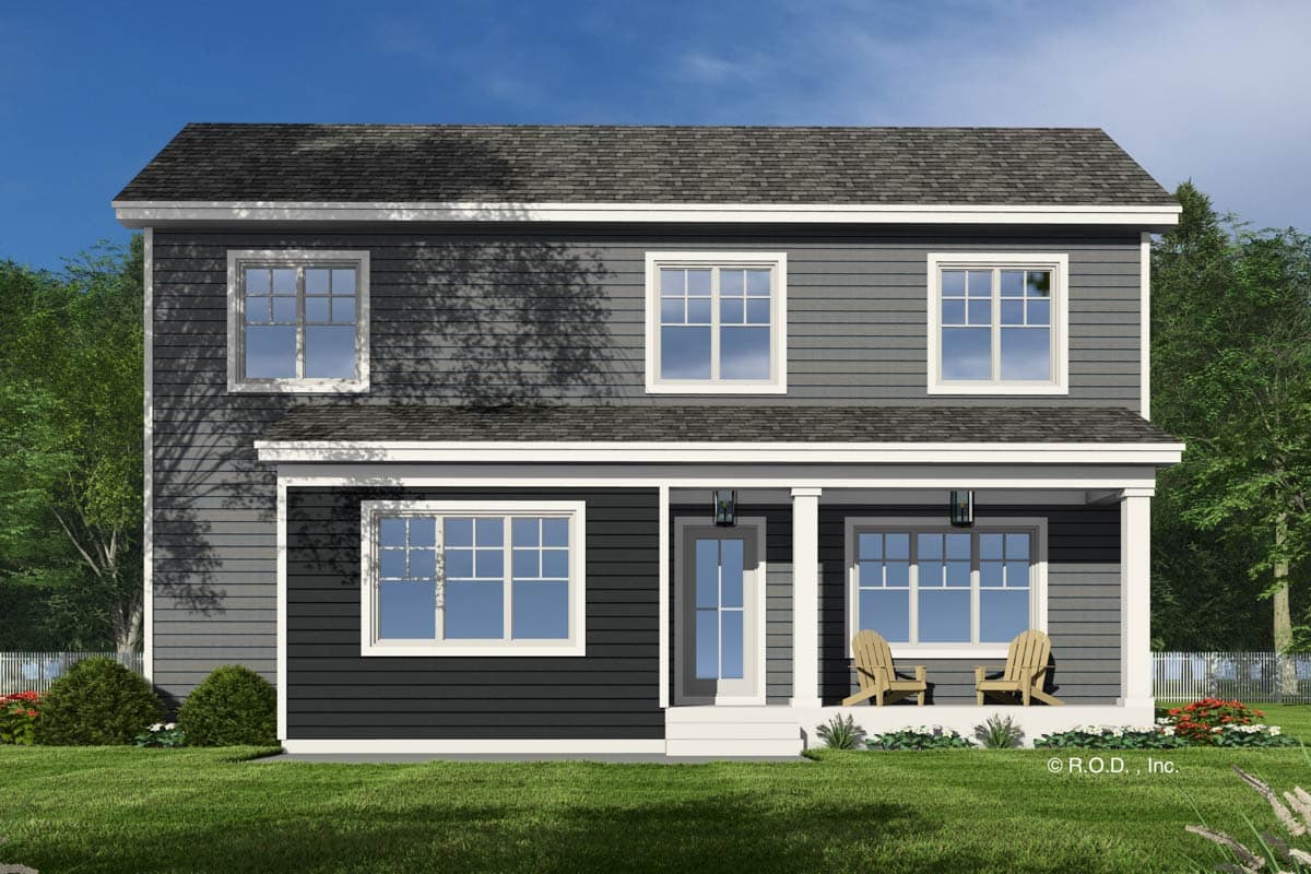 Plan 14900RK: Two-Story Craftsman House Plan with Second Floor Master Suite - 2426 Sq Ft - Image #7 - Country, Craftsman, Traditional