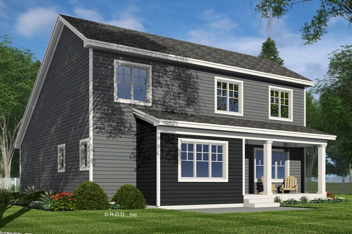 Plan 14900RK: Two-Story Craftsman House Plan with Second Floor Master Suite - 2426 Sq Ft - Image #6 - Country, Craftsman, Traditional