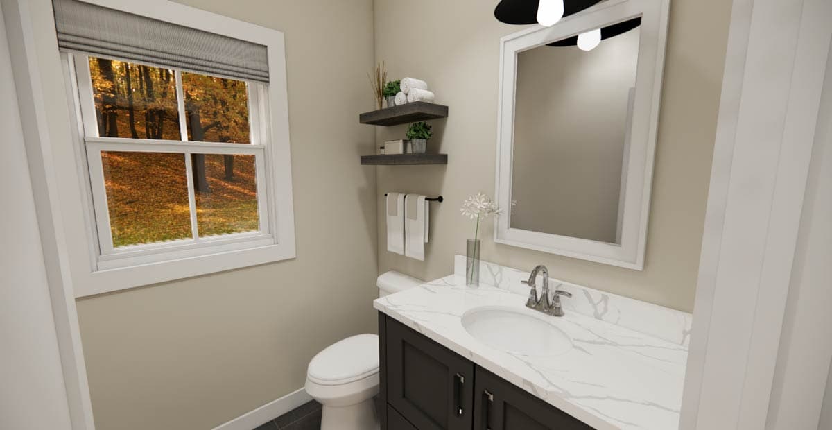 Plan 14900RK: Two-Story Craftsman House Plan with Second Floor Master Suite - 2426 Sq Ft - Image #13 - Country, Craftsman, Traditional