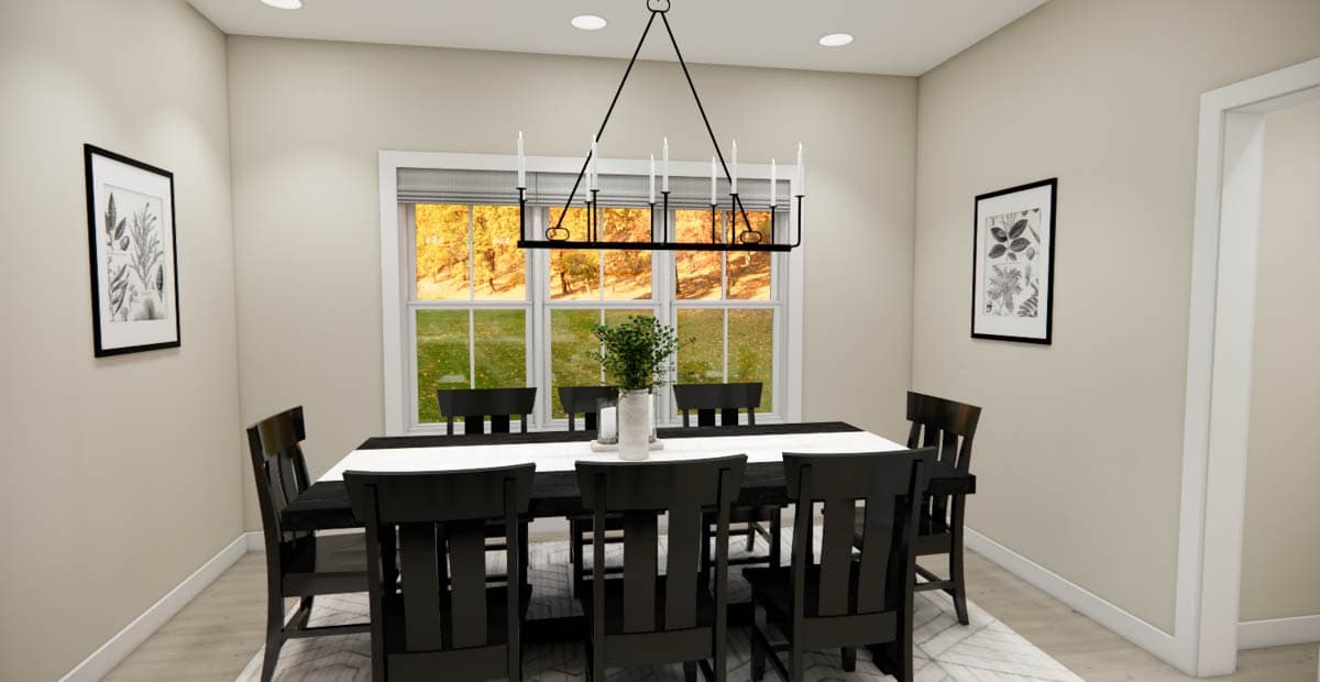 Plan 14902RK: 3-Bed Traditional Country House Plan with Home Office - 2518 Sq Ft - Image #19 - Country, Traditional