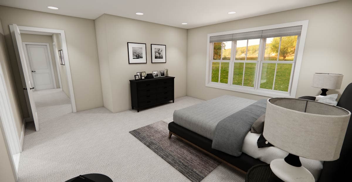 Plan 14902RK: 3-Bed Traditional Country House Plan with Home Office - 2518 Sq Ft - Image #43 - Country, Traditional