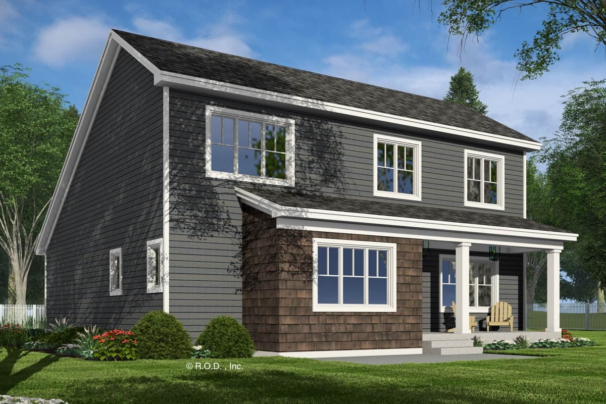 Plan 14902RK: 3-Bed Traditional Country House Plan with Home Office - 2518 Sq Ft - Image #7 - Country, Traditional