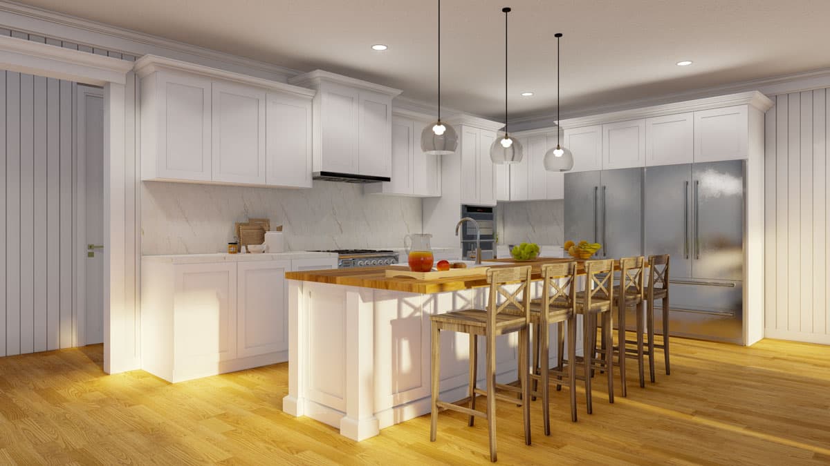 Plan 70911MK: Two-Story Shingle House Plan with Angled Garage - 5679 Sq Ft - Image #15 - Country, Craftsman, Shingle