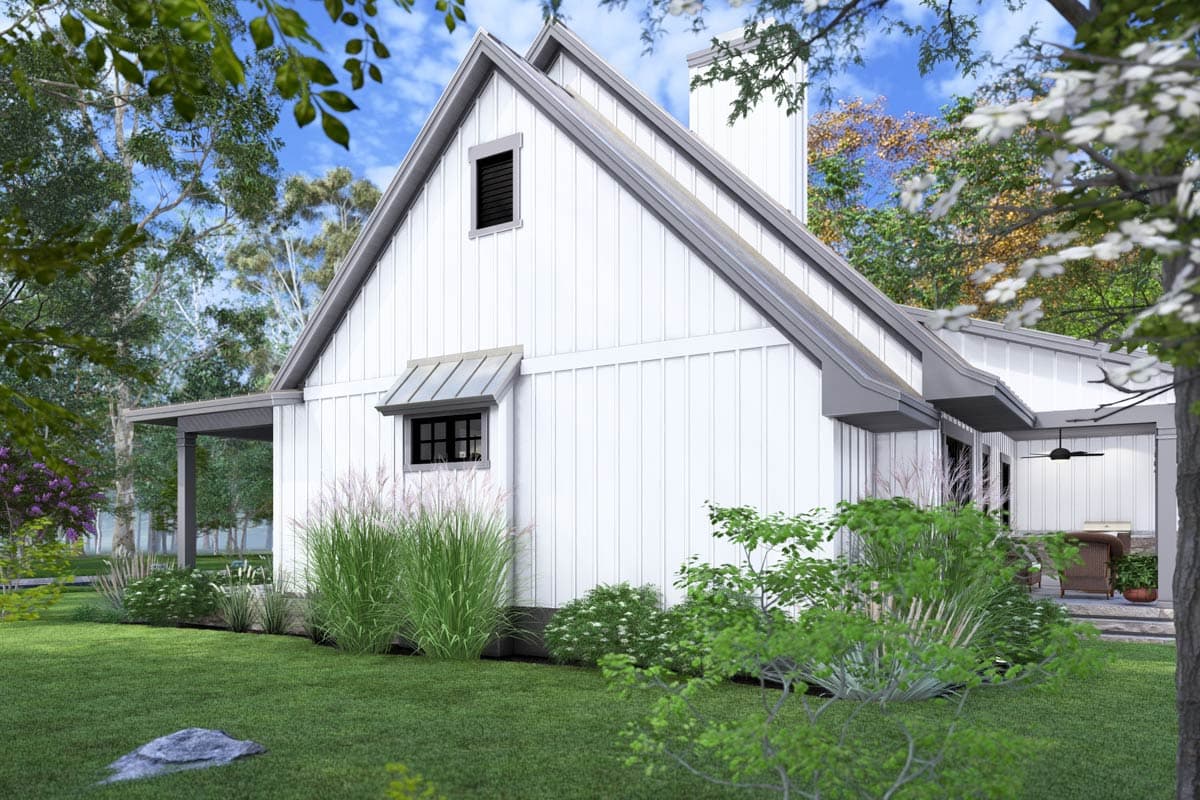 Plan 16933WG: 3-Bed Modern Farmhouse Plan with Vaulted Family Room - 2093 Sq Ft - Image #15 - Country, Farmhouse, Modern Farmhouse, New American