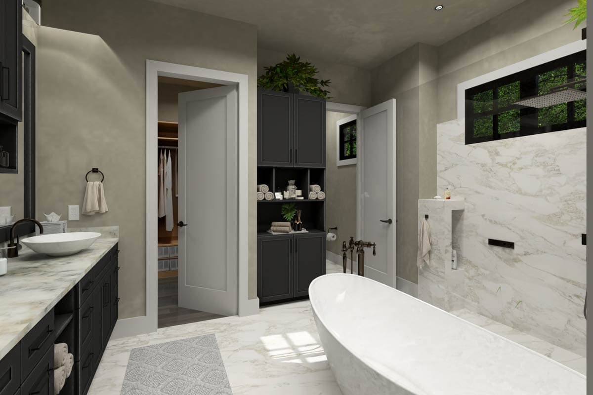 Plan 16933WG: 3-Bed Modern Farmhouse Plan with Vaulted Family Room - 2093 Sq Ft - Image #32 - Country, Farmhouse, Modern Farmhouse, New American