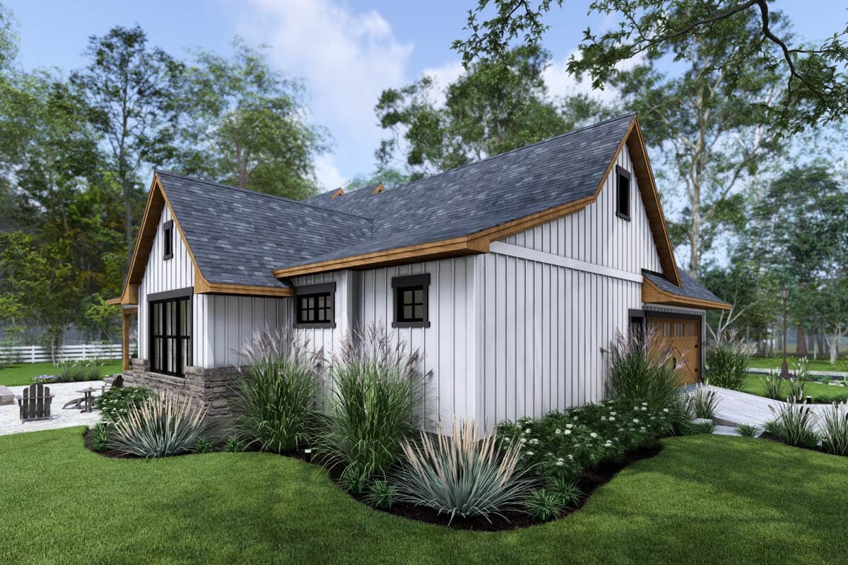 Plan 16933WG: 3-Bed Modern Farmhouse Plan with Vaulted Family Room - 2093 Sq Ft - Image #40 - Country, Farmhouse, Modern Farmhouse, New American