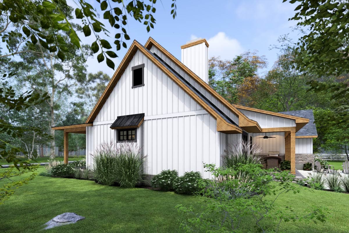 Plan 16933WG: 3-Bed Modern Farmhouse Plan with Vaulted Family Room - 2093 Sq Ft - Image #46 - Country, Farmhouse, Modern Farmhouse, New American