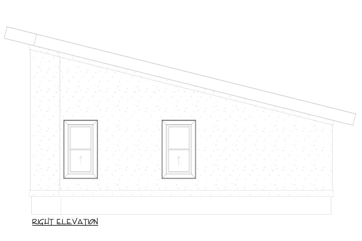 Plan 61581UT: Sinlge-Story Contemporary ADU House Plan with Clustered Beds - 864 Sq Ft  - Image #14 - Contemporary