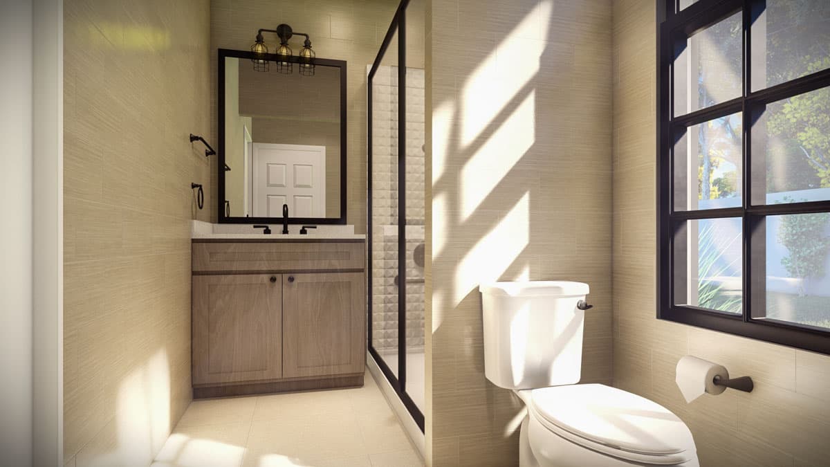 Plan 430098LY: Traditional Single-Story House Plan with Split-Bedrooms - 1269 Sq Ft - Image #7 - Country, Ranch, Traditional