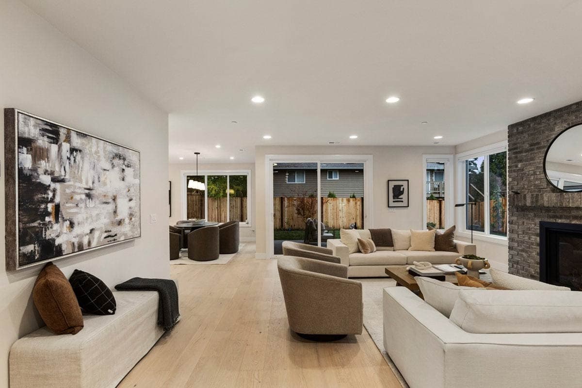 Plan 23997JD: 5-Bed Contemporary Northwest House Plan with Finished Bonus Room Above - 3719 Sq Ft - Image #5 - Contemporary, Modern, Northwest