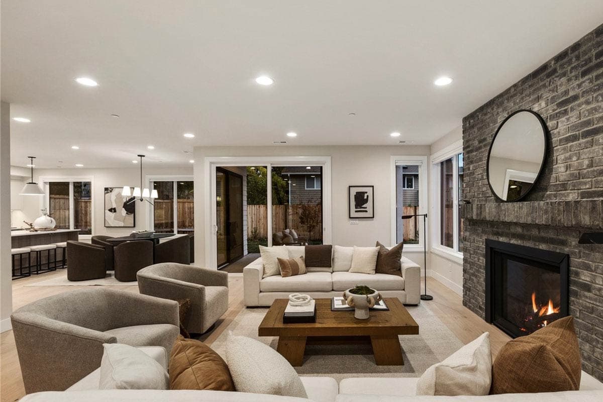 Plan 23997JD: 5-Bed Contemporary Northwest House Plan with Finished Bonus Room Above - 3719 Sq Ft - Image #6 - Contemporary, Modern, Northwest