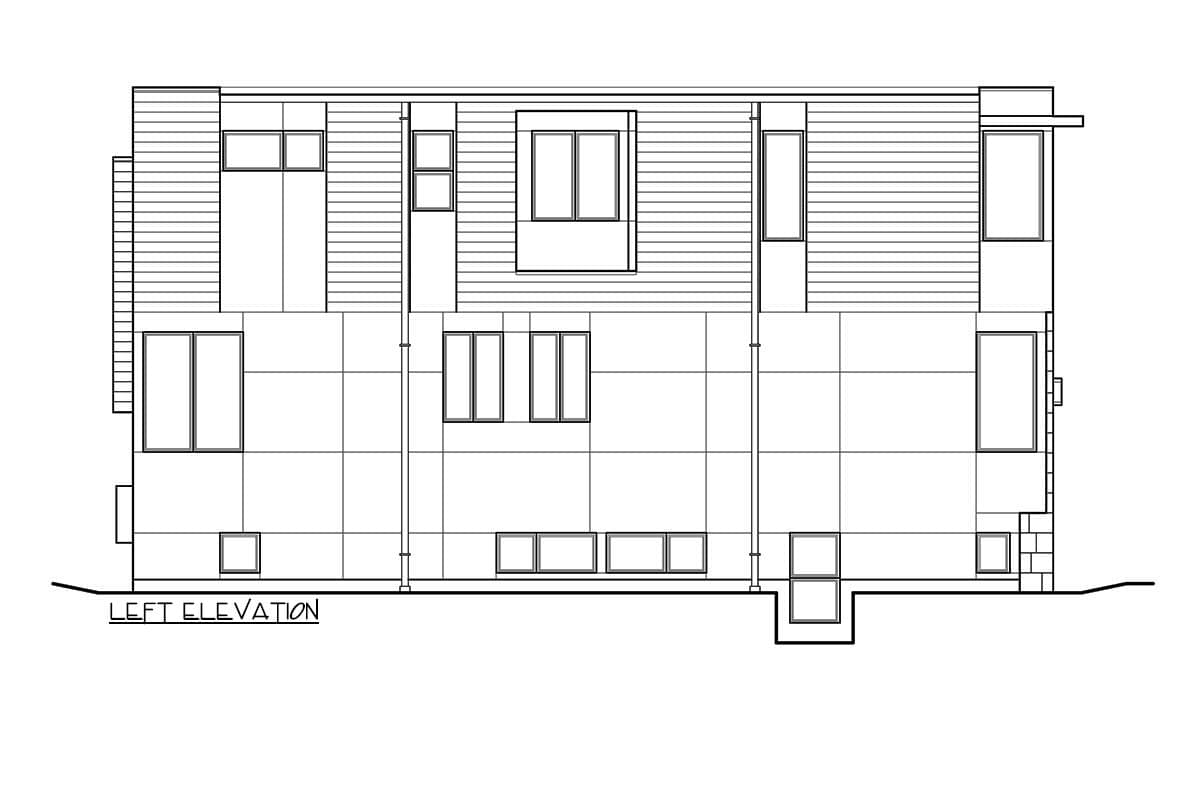 Plan 230006JD: 3-Bed Contemporary House Plan with Rooftop Deck - 2836 Sq Ft - Image #29 - Contemporary, Modern