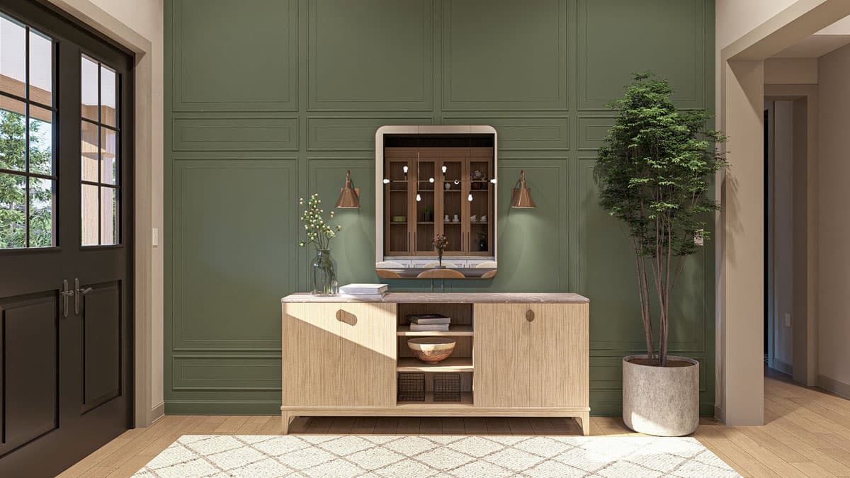 Plan 623469DJ: One-Story Modern Farmhouse Plan with Home Office - 2643 Sq Ft - Image #9 - Country, Farmhouse, Modern Farmhouse, New American