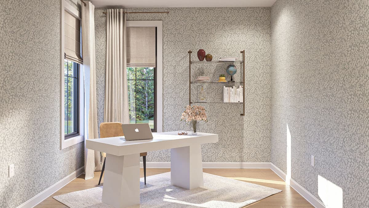 Plan 623469DJ: One-Story Modern Farmhouse Plan with Home Office - 2643 Sq Ft - Image #17 - Country, Farmhouse, Modern Farmhouse, New American