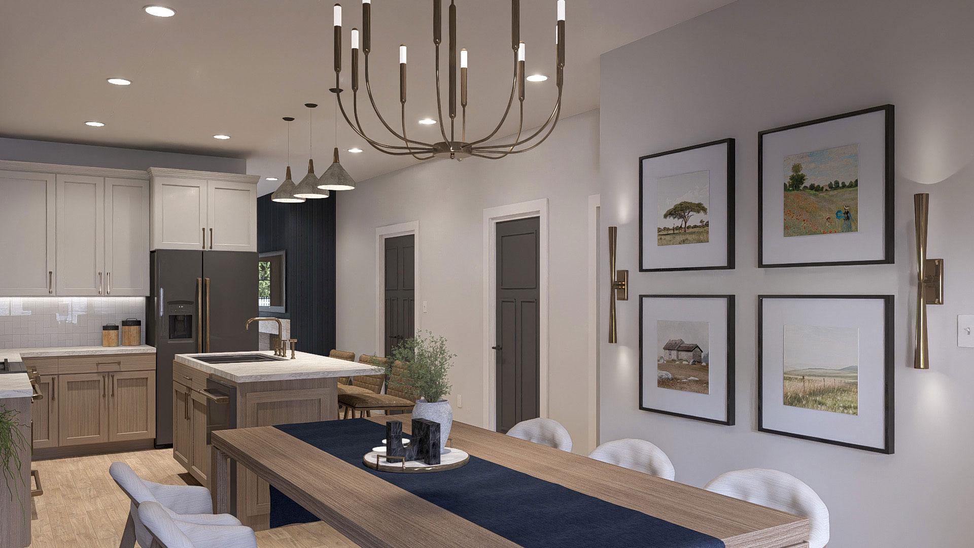 Plan 623470DJ: Modern Farmhouse Multi-Family House Plan with 3-Bed Units - 1483 Sq Ft Per Unit - Image #13 - Country, Farmhouse, Modern Farmhouse