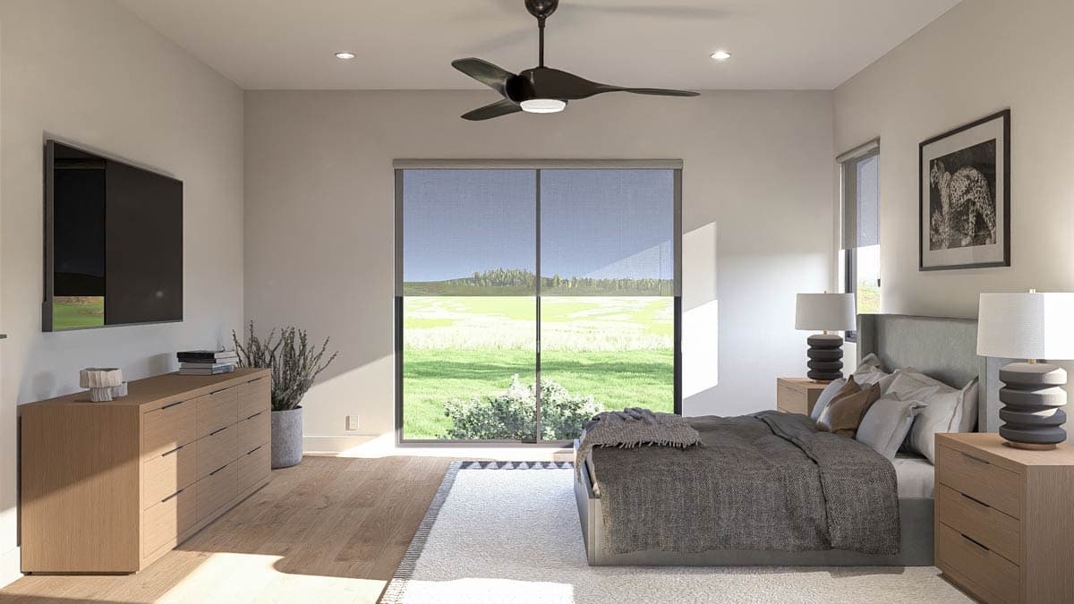 Plan 623472DJ: Two-Story Scandinavian House Plan with Jack and Jill Bathrooms - 3359 Sq Ft - Image #12 - Contemporary, Modern, Scandinavian