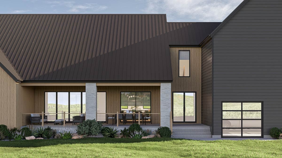 Plan 623472DJ: Two-Story Scandinavian House Plan with Jack and Jill Bathrooms - 3359 Sq Ft - Image #18 - Contemporary, Modern, Scandinavian