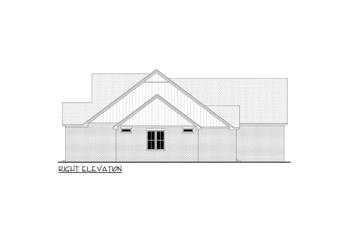 Plan 51989HZ: 4-Bed Modern Farmhouse Plan with Optionally Finished Bonus - 2615 Sq Ft - Image #6 - Country, Farmhouse, Modern Farmhouse