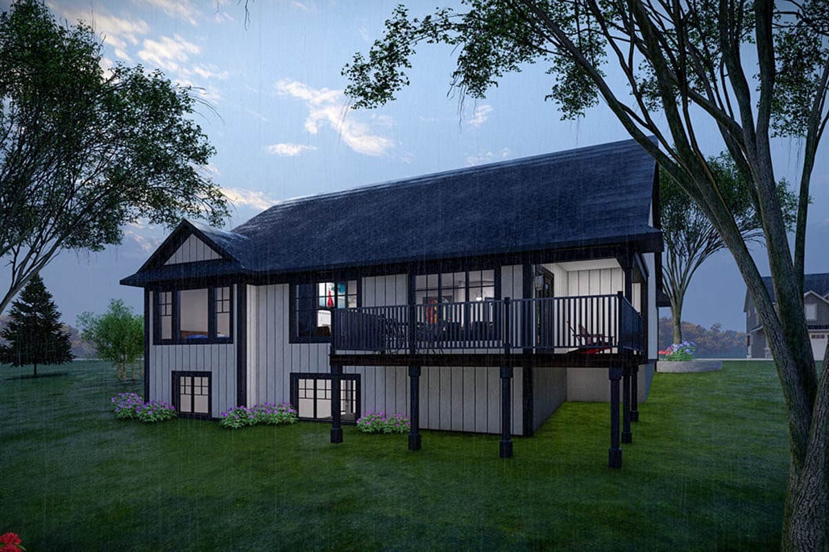 Plan 89595AH: Single-Story Farmhouse Plan with Breakfast Nook - 1485 Sq Ft - Image #8 - Farmhouse, Ranch